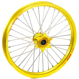 Haan Wheels, Komplett Hjul, FRAM, 1,60, 21", GUL